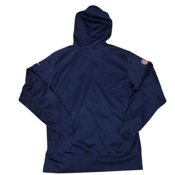 Nike Denver Broncos Hoodie Mens Medium NFL Football Small FLAW - PLEASE READ!!! - Picture 9 of 12